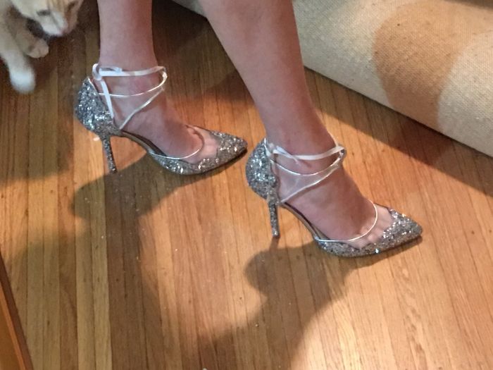 I bought my shoes today!