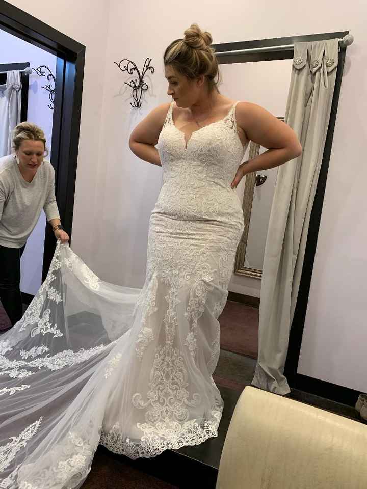 Wedding dress shopping - 1