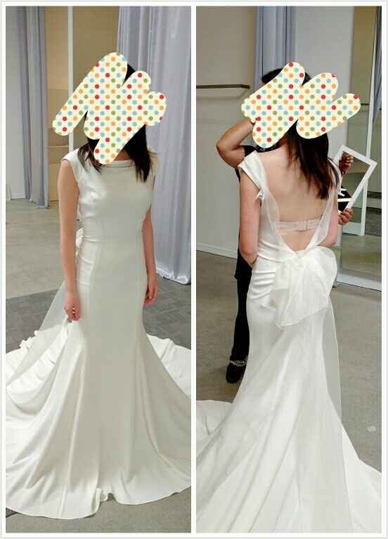 Start to doubt the dress I picked, anyone?