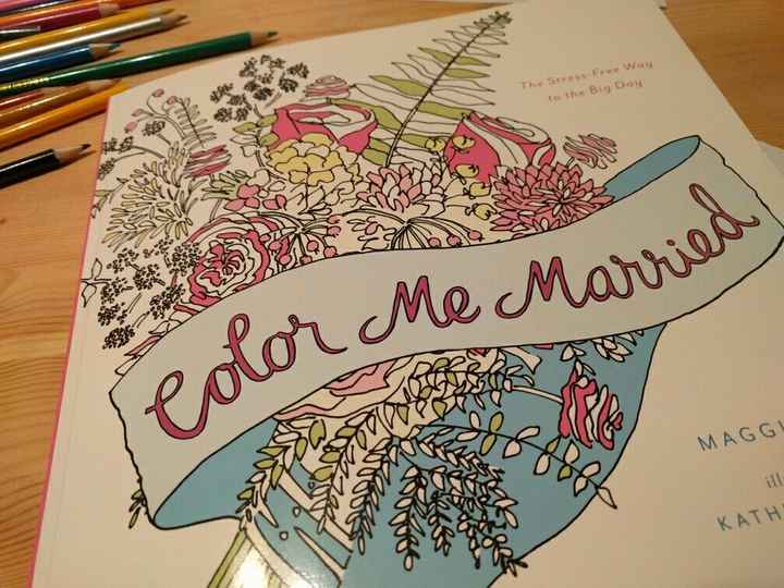 Perfect way to vent!!! Color book for brides