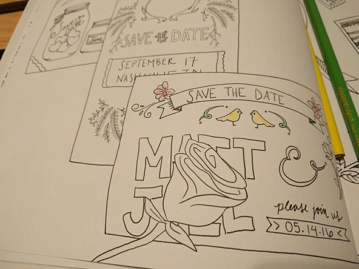 Perfect way to vent!!! Color book for brides