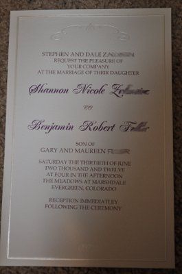 Need Help Priting My Invites From Home!!