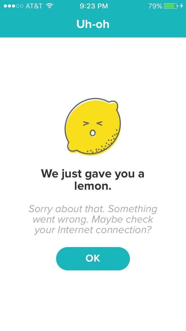 LEMONS?? Darn lemons.