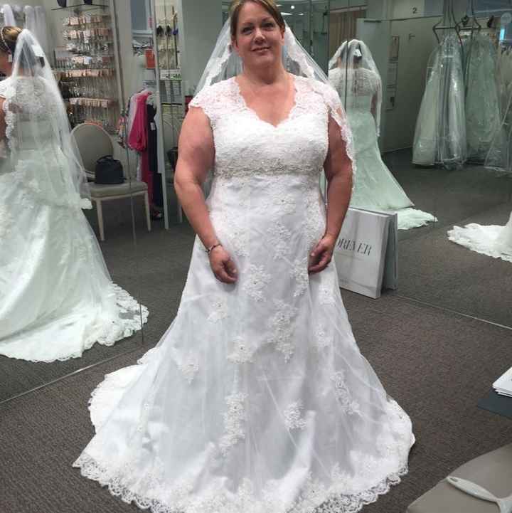 Please show me pictures of your a-line/off-shoulder wedding dresses. I'm a pear shape and struggling