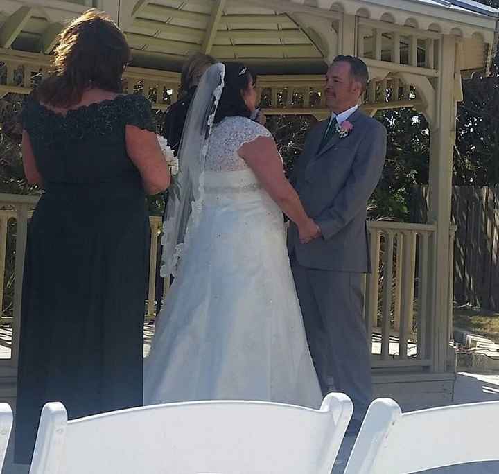Well we got hitched yesterday