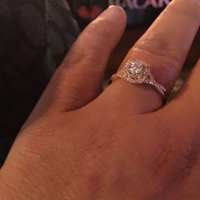 Let's see those beautiful rings lady's!