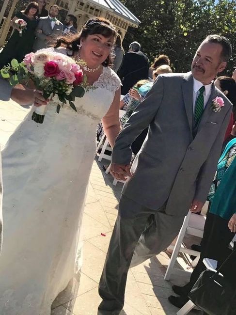 Well we got hitched yesterday
