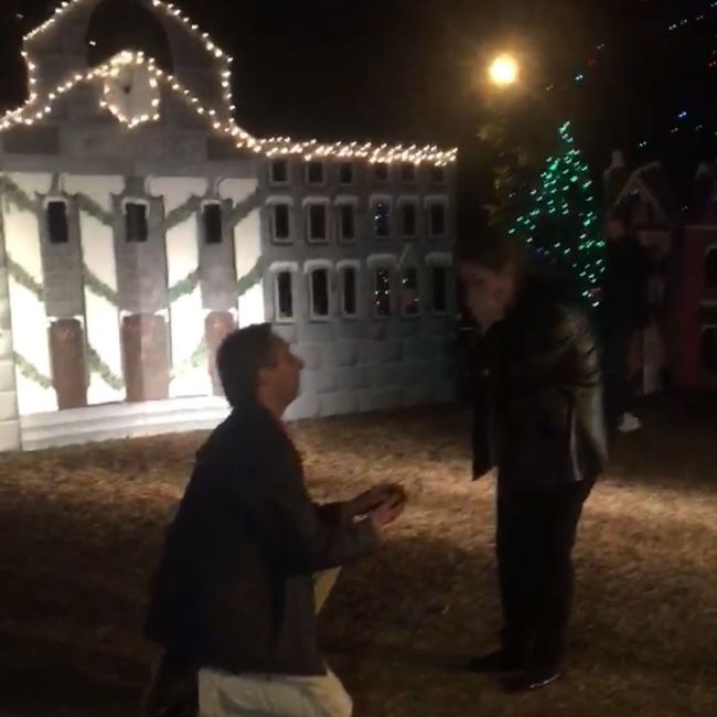 How did (he/she) propose?