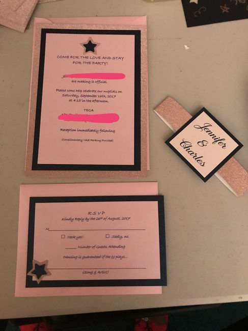 Printing your own invites/rsvp