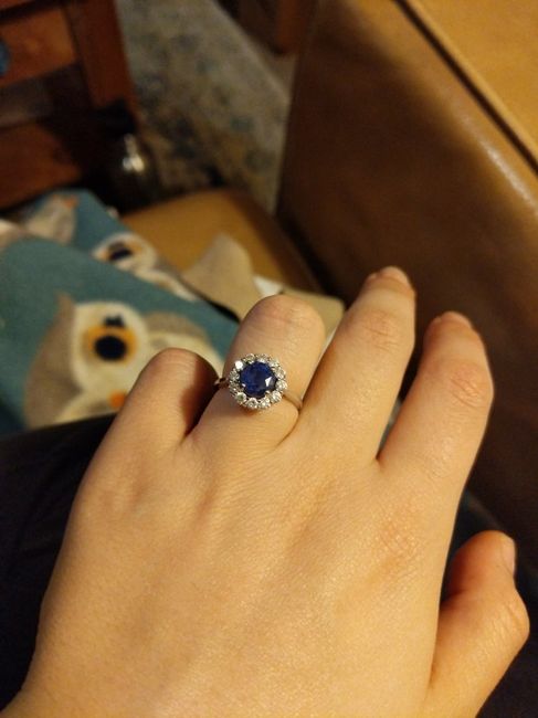 Show me your unique engagement rings! - 1