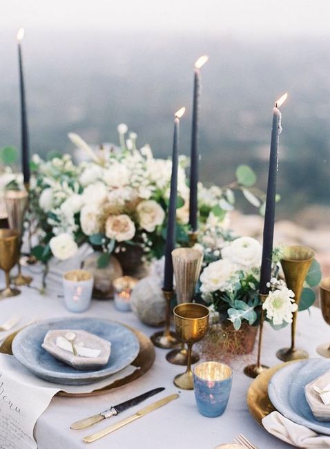 Moody Spring Wedding-did a later ceremony time accentuate the look of the wedding? - 2