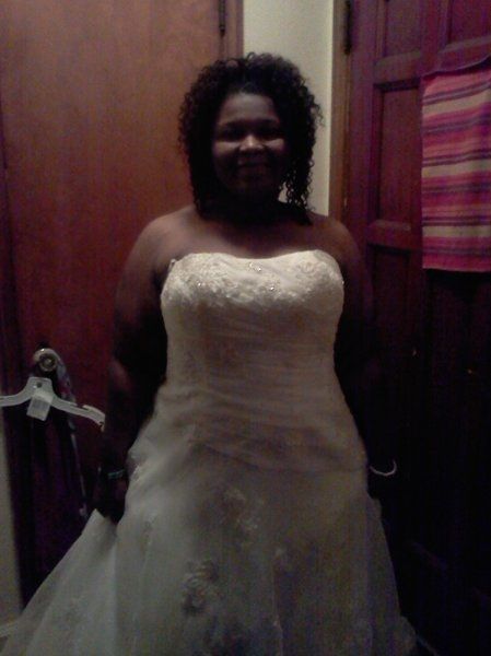 Showing off my dress...
