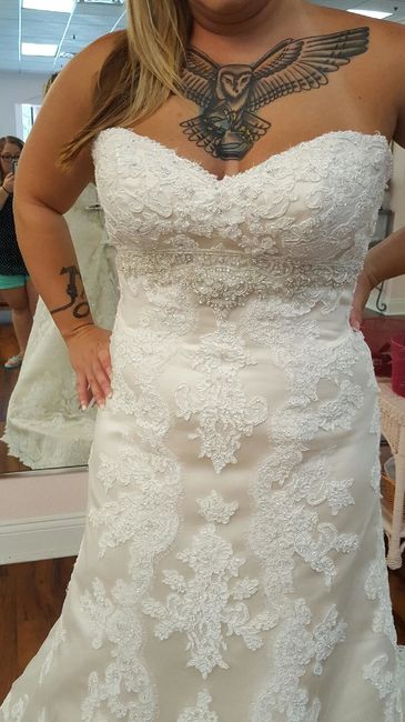 Opininions wanted for wedding dress