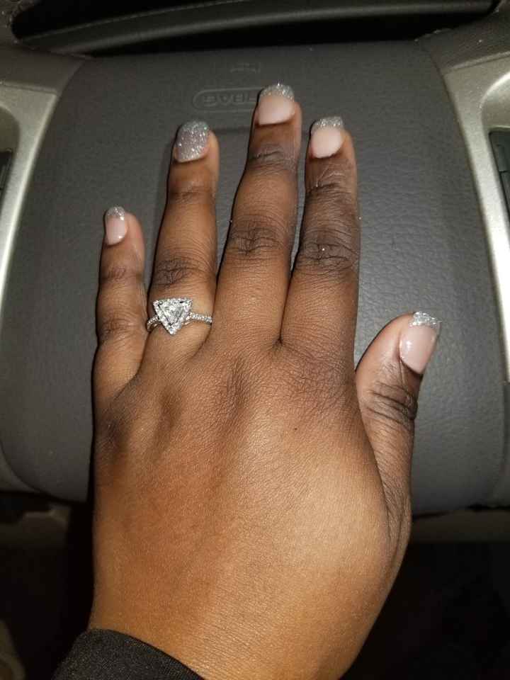 Show me your unique engagement rings! - 1