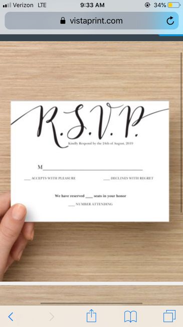 rsvp wording 1