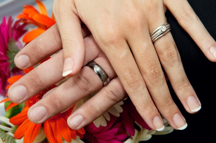 Oooooh, SHINY! Let's see your wedding bling!