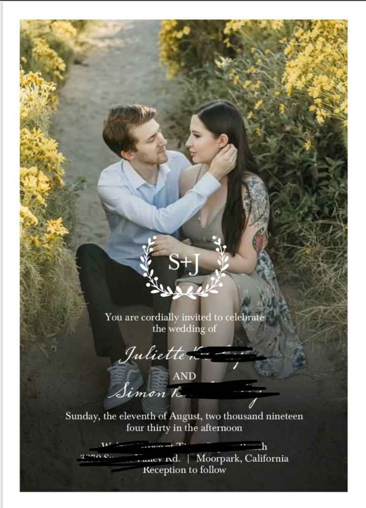 Which Invitation Looks Best? - 1