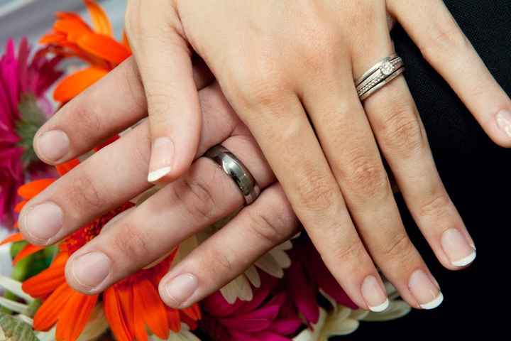 Oooooh, SHINY! Let's see your wedding bling!