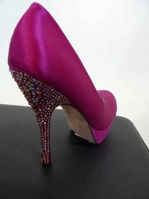 Need opinions - I want to DIY bling up my wedding shoes!