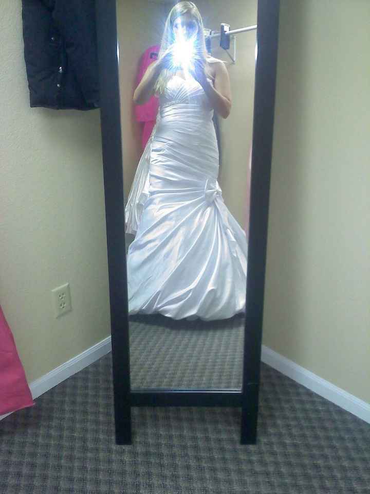 Just got back from my second dress fitting....