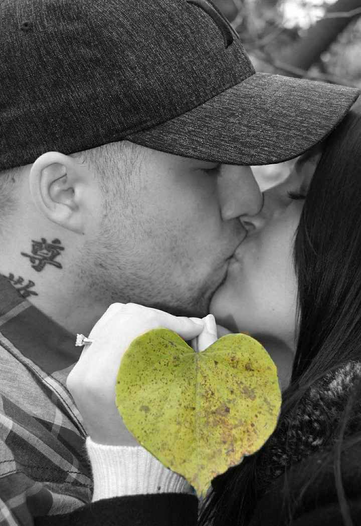 Show your favorite engagement photo