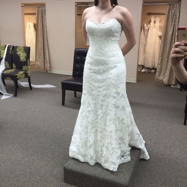 My dress is in...now I want to see yours!