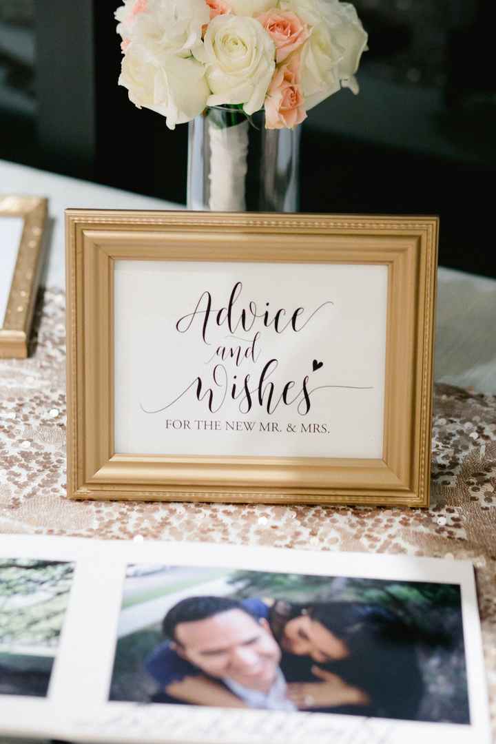 What are you doing for your guestbook?