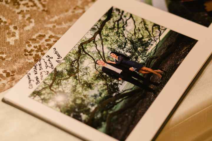 What are you doing for your guestbook?