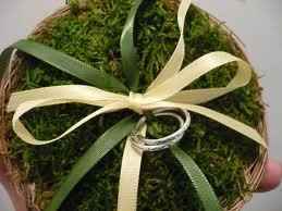 Alternative to a ring bearer pillow???