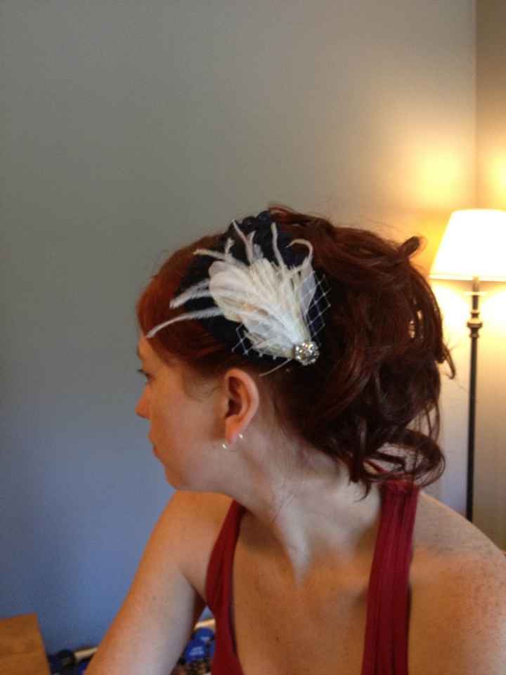 Final Dress Fitting and Hair Trial...Pics :)