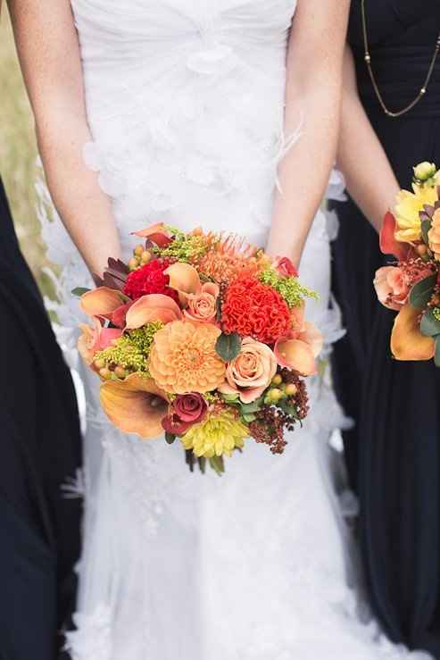 show off your bridal bouquets