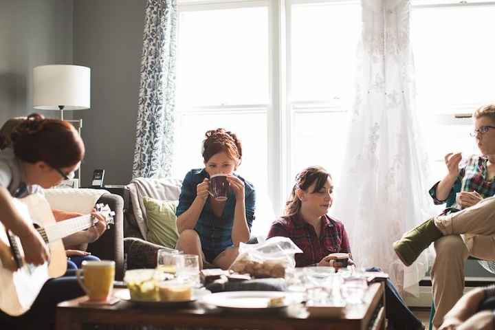 Was anyone NOT a nervous wreck on their wedding day?