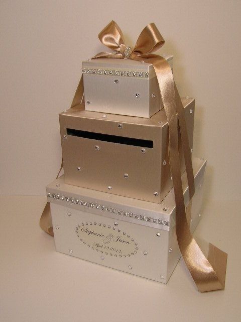 diy card box - whats best, fabric or gift wrap? - 2