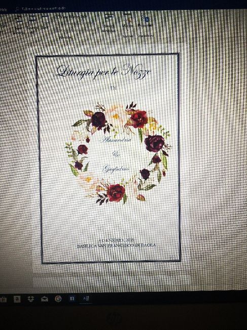 Help with formatting cover page for booklet! - 1