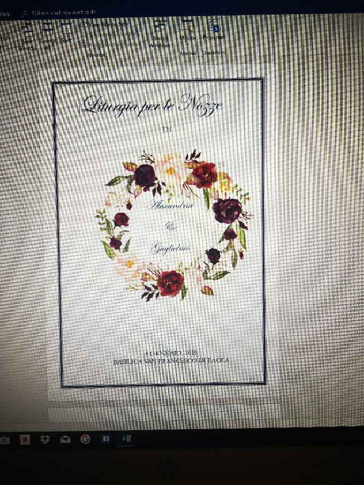 Help with formatting cover page for booklet! - 1