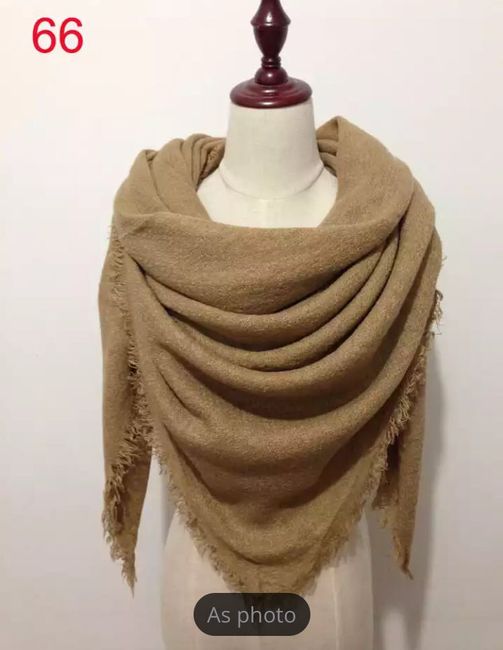 Help me choose a color shawl for Bms - 5