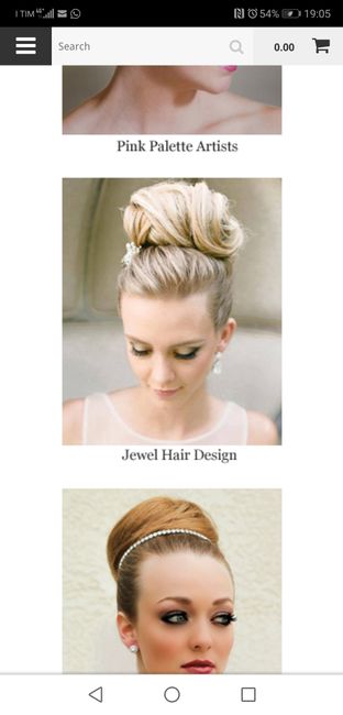 Share a photo of your hair/makeup trial or what you are planning to do! - 1