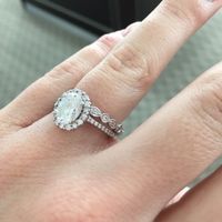 Wedding bands that don't sit flush