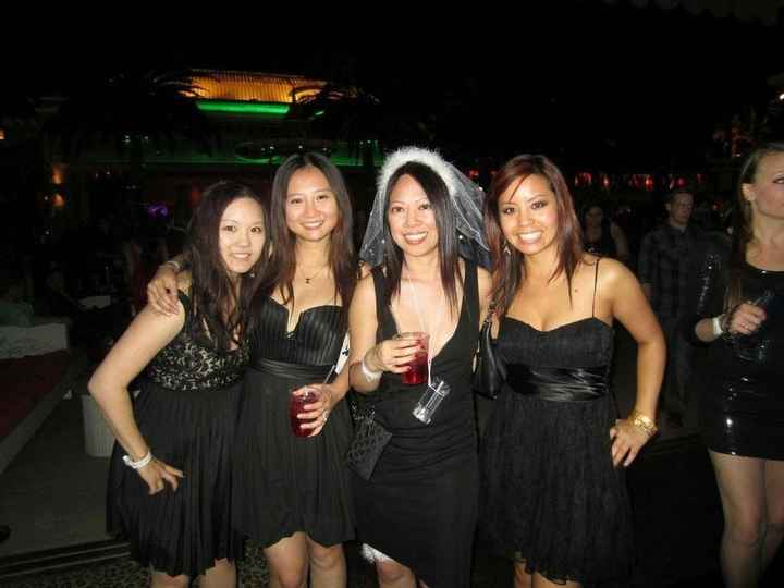 My bachelorette party in Vegas!