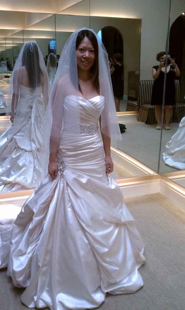 Second thoughts about dress?