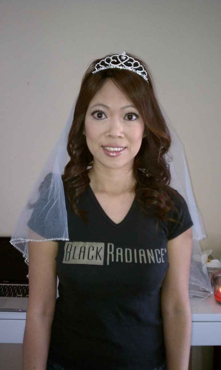 My hair and makeup trial