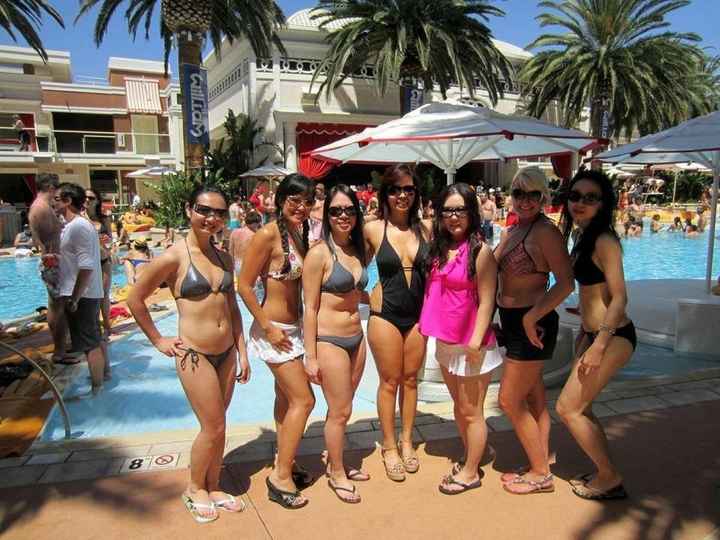 My bachelorette party in Vegas!
