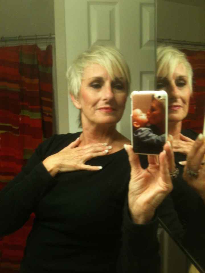 Introducing myself as "the older bride"