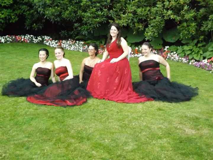 Colored Wedding Dress