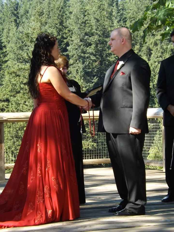 Colored Wedding Dress