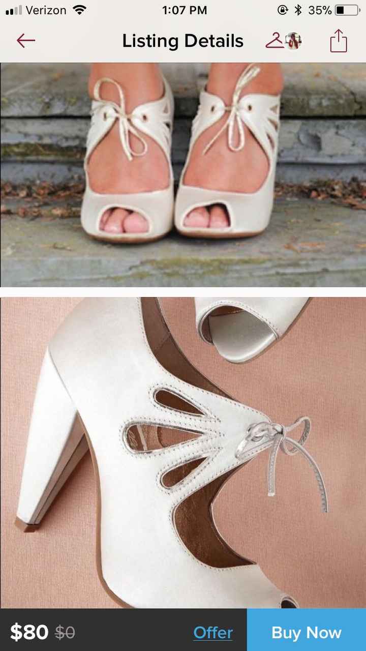  Let's See Your Wedding Shoes - 1