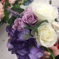 Artificial Flower pieces for tables...diy - 1