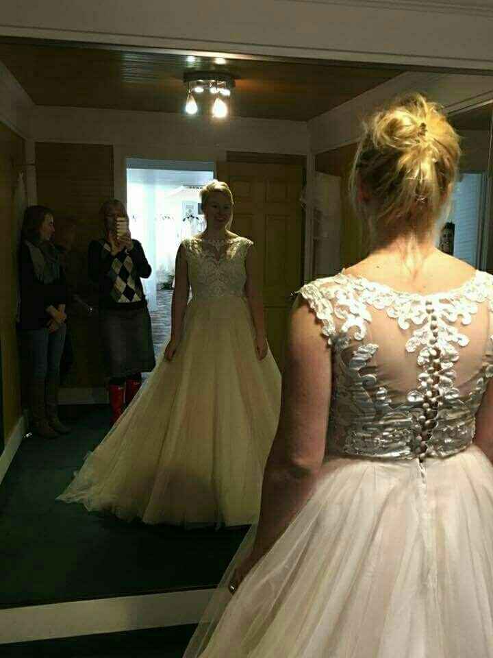 Said yes to my dress!