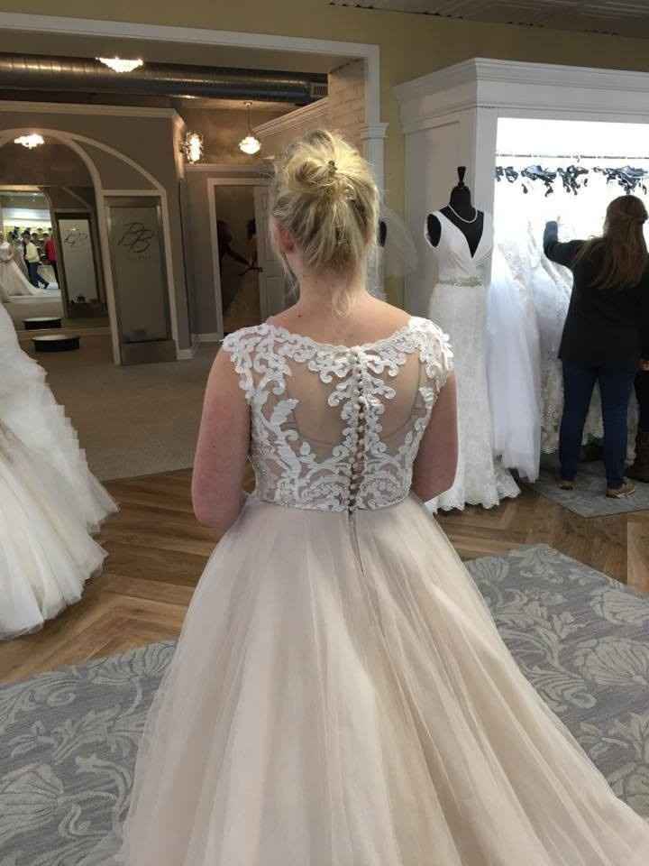 Let's show off our dresses.