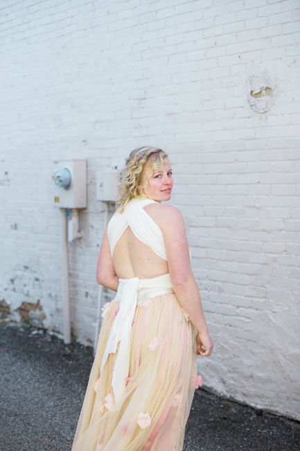 Show me your bridal shower dress.